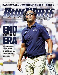 Blue White Illustrated November 2025 cover